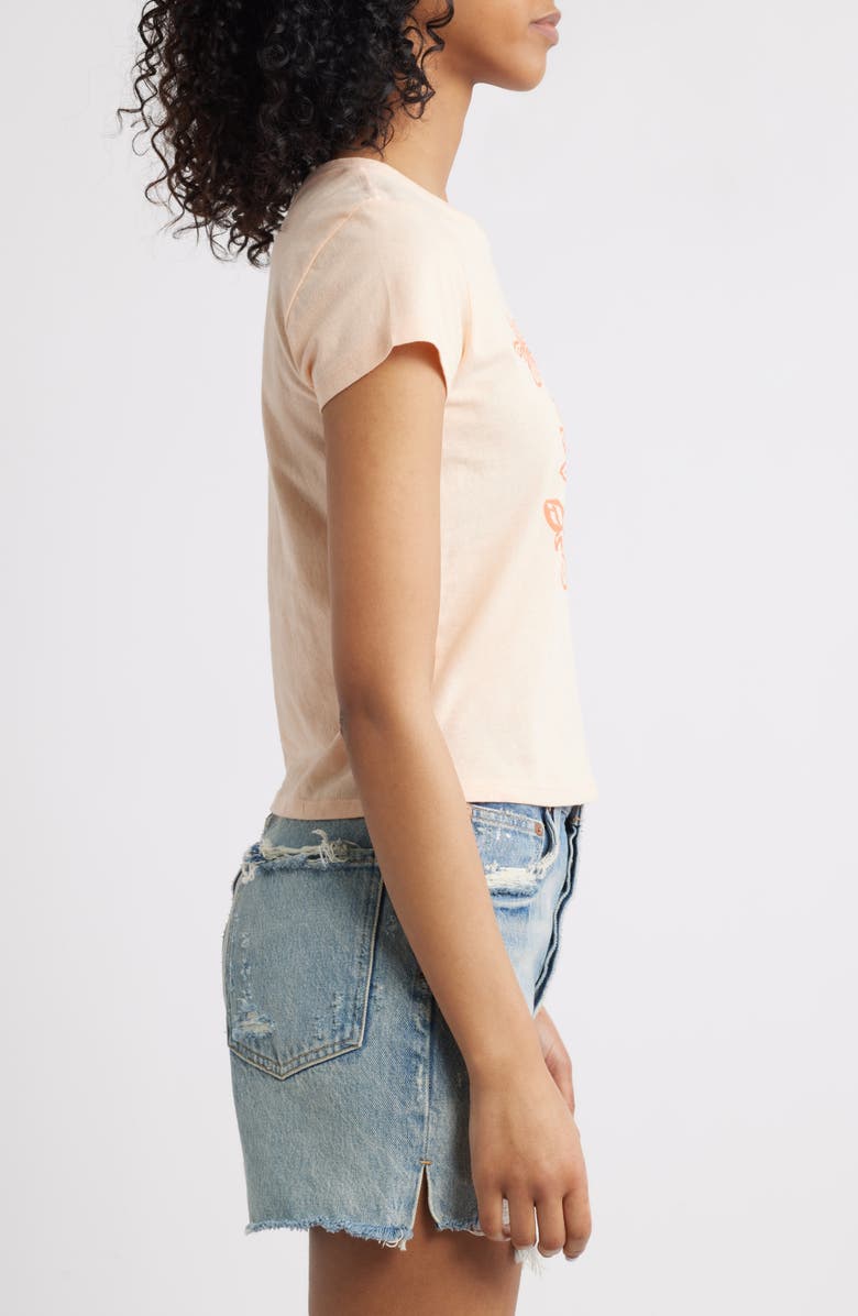 GOLDEN HOUR North Shore Cotton Graphic T-Shirt, Alternate, color, Peach Parfait