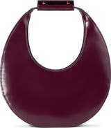 STAUD Leather Moon Bag