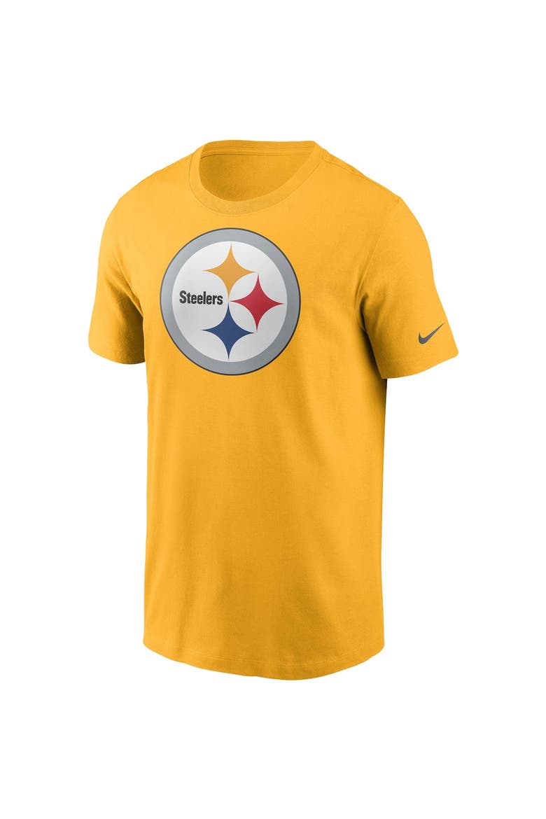 Men's Nike Gold Pittsburgh Steelers Primary Logo T-Shirt, Alternate, color, GOLD