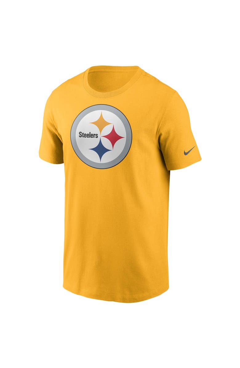 Nike Men's Nike Gold Pittsburgh Steelers Primary Logo T-Shirt, Alternate, color, 