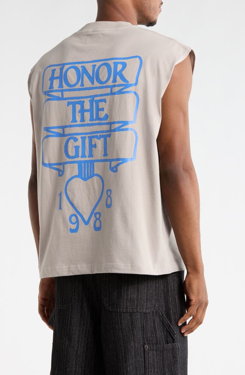 HONOR THE GIFT Unity Muscle Graphic T-Shirt, Alternate, color, Stone