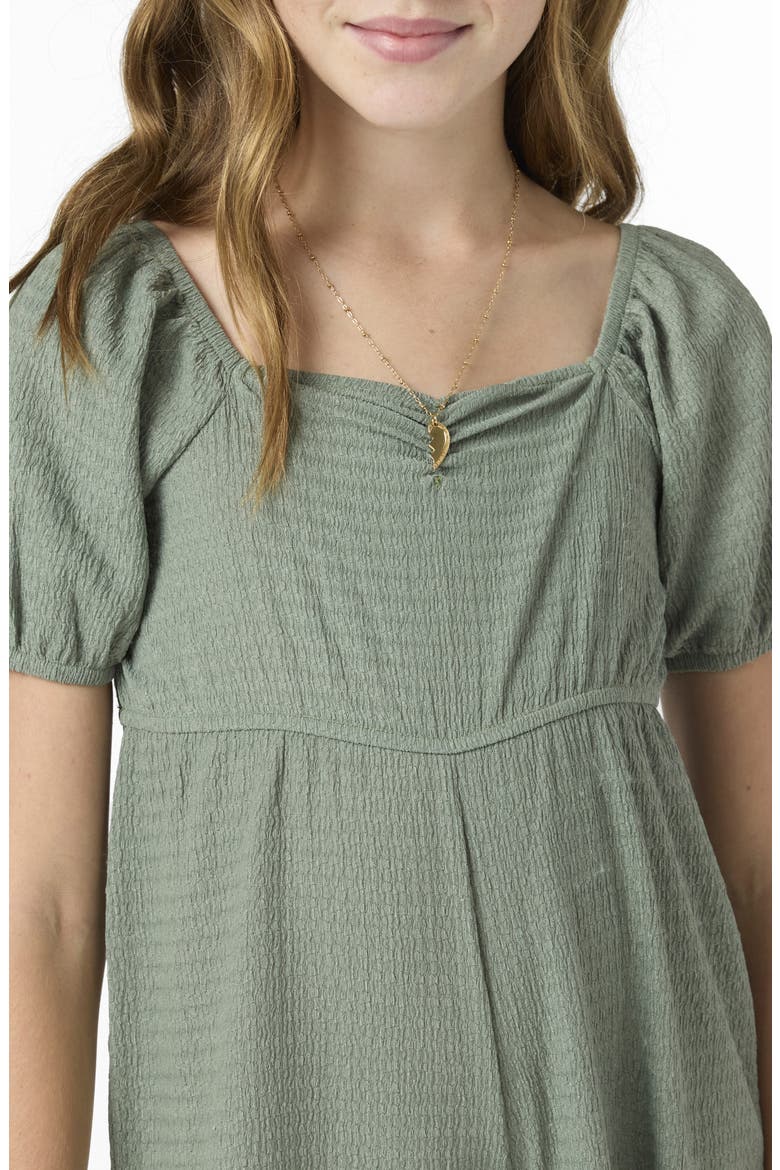 Kids' Ariah Wide Leg Crop Jumpsuit, Alternate, color, SEA SPRAY
