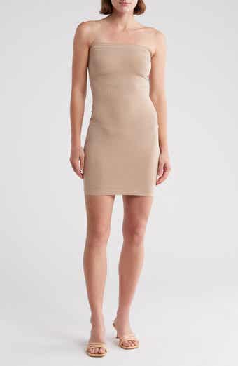 WISHLIST Strapless Knit Minidress