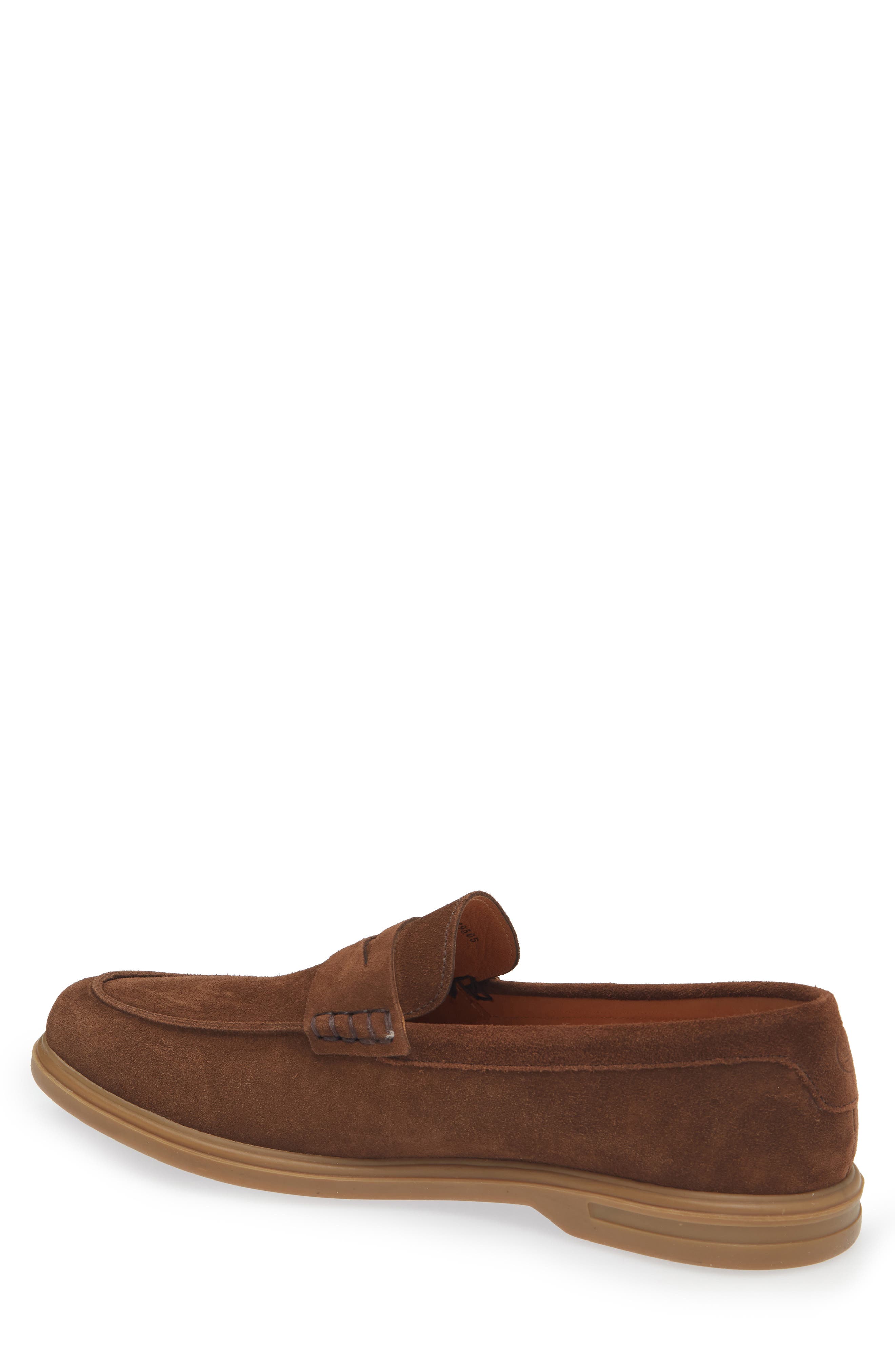Peter Millar Excursionist Penny Loafer, Alternate, color, Walnut