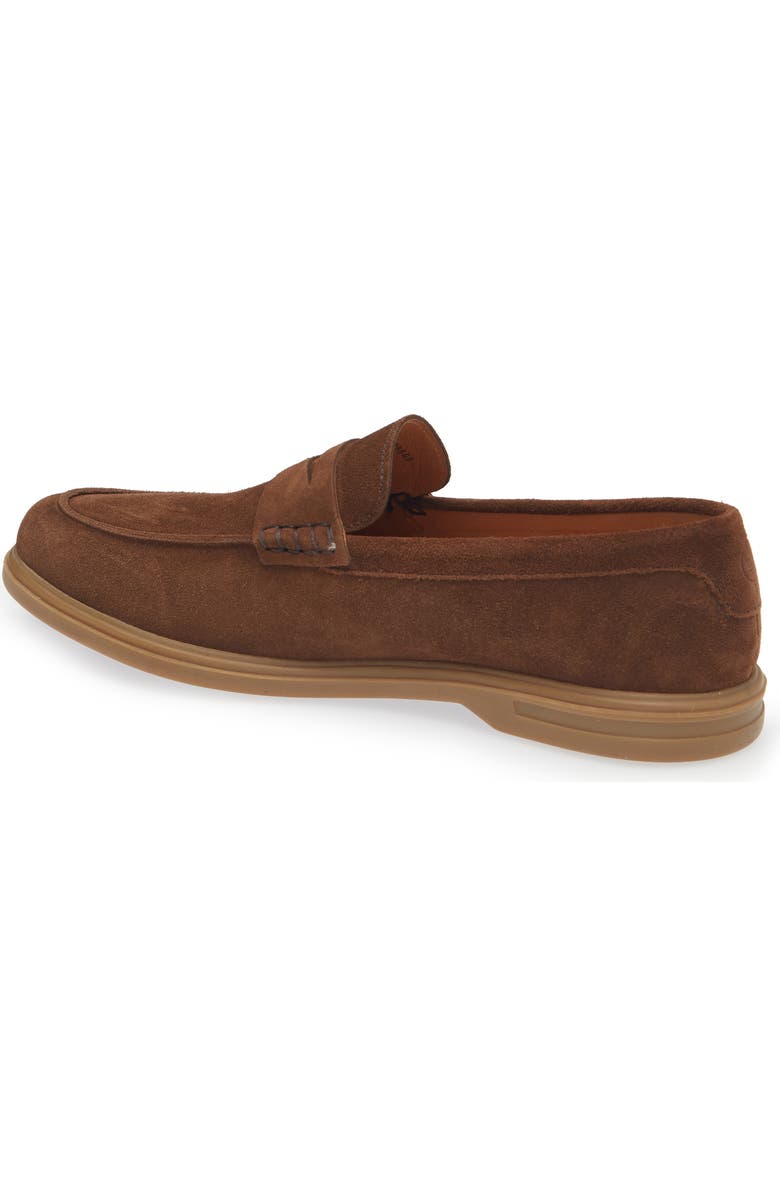 Peter Millar Excursionist Penny Loafer, Alternate, color, Walnut
