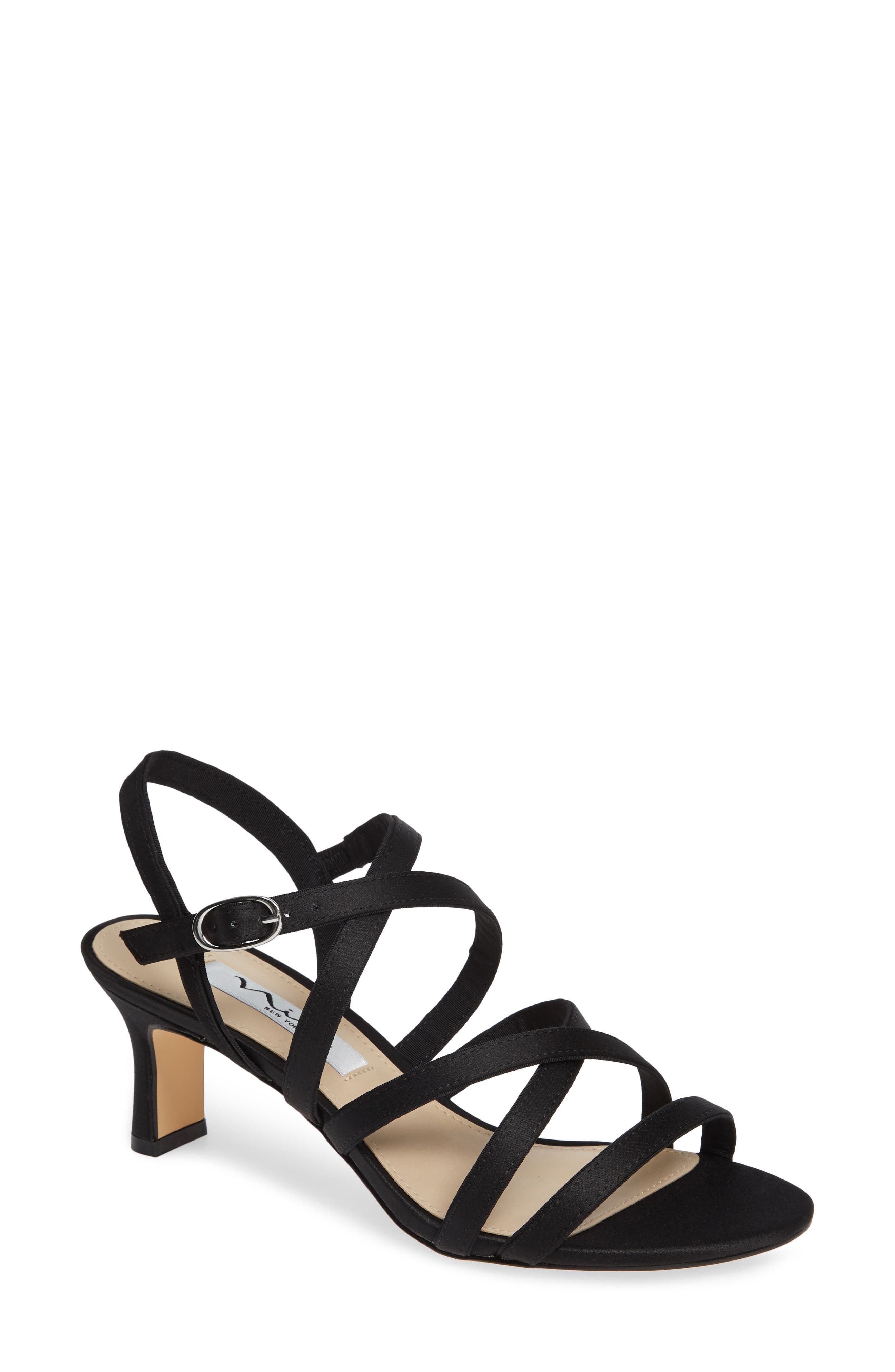 Nina Genaya Strappy Evening Sandal, Main, color, 