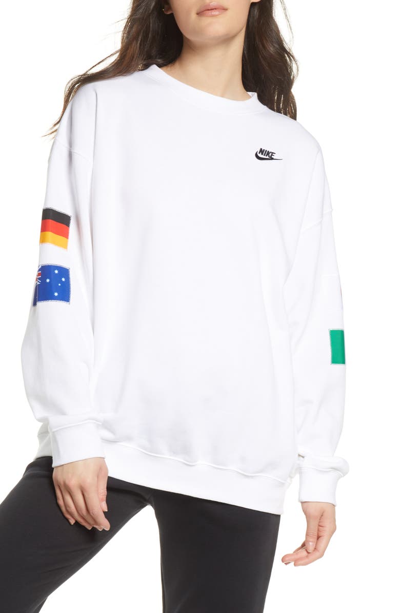 Nike Sportswear Flag Pack Crewneck Pullover, Main, color,