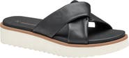 Johnston & Murphy Mitzi Knot Platform Wedge Slide Sandal