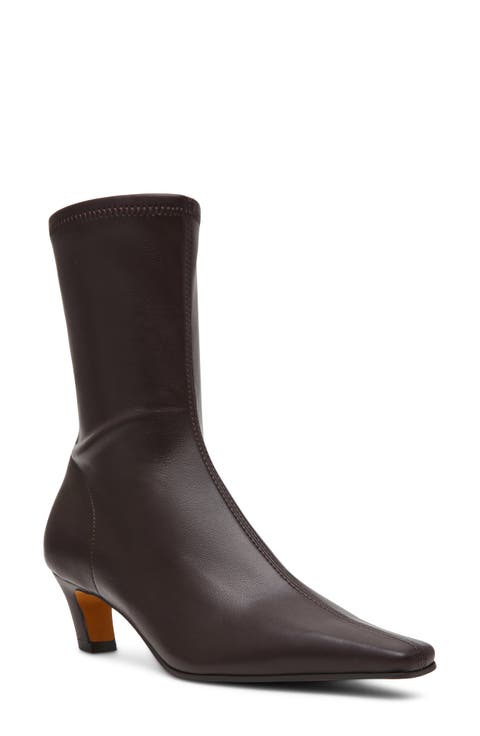 Kimmens Faux Leather Bootie
