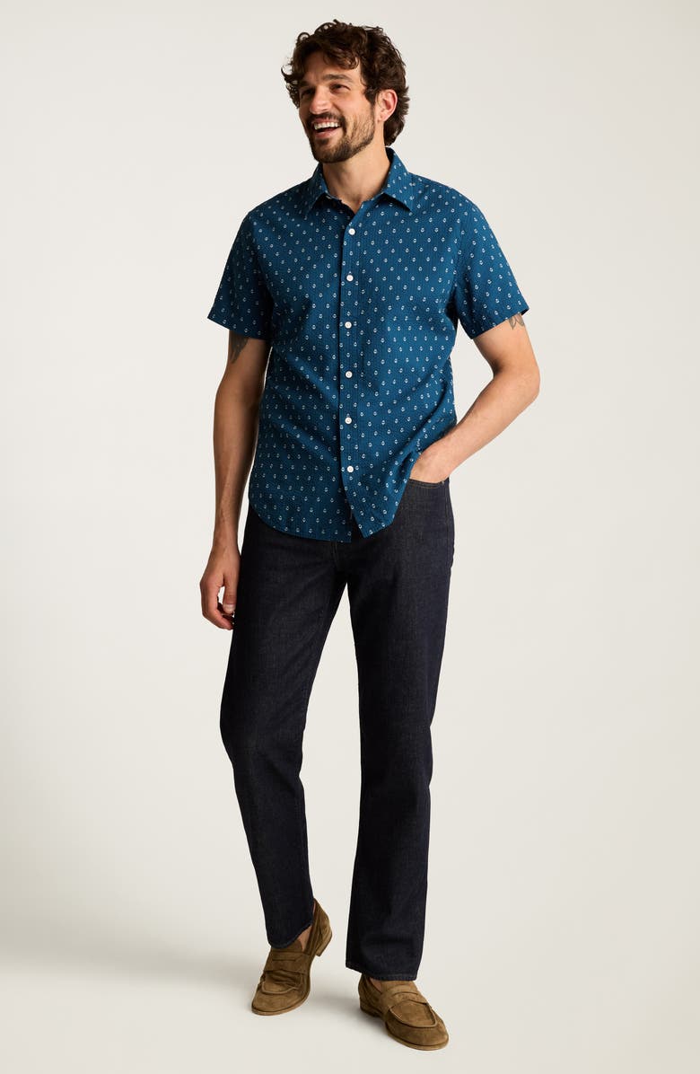 Bonobos Riviera Point Collar Seersucker Button-Up Shirt, Alternate, color, Antique Floral V7 C1