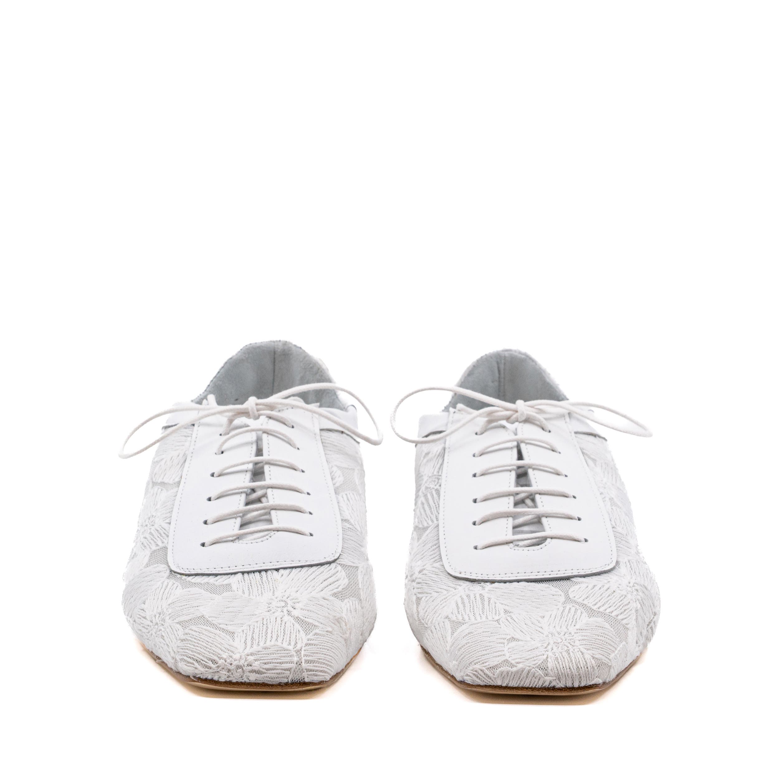 Andrea Gomez Antonia Lace Oxford, Alternate, color, White