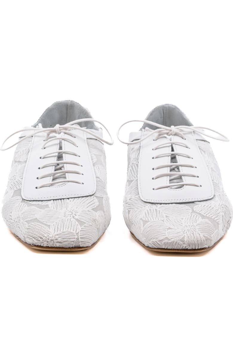 Andrea Gomez Antonia Lace Oxford, Alternate, color, White