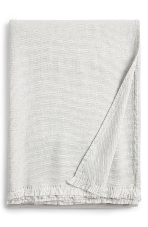Nordstrom Cotton & Wool Bed Blanket In Grey Vapor