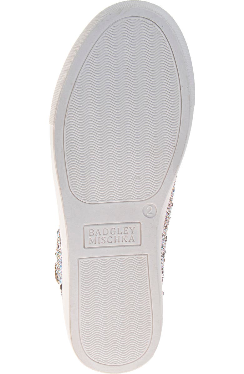 BADGLEY MISCHKA Kids' Glitzy Sneaker, Alternate, color,