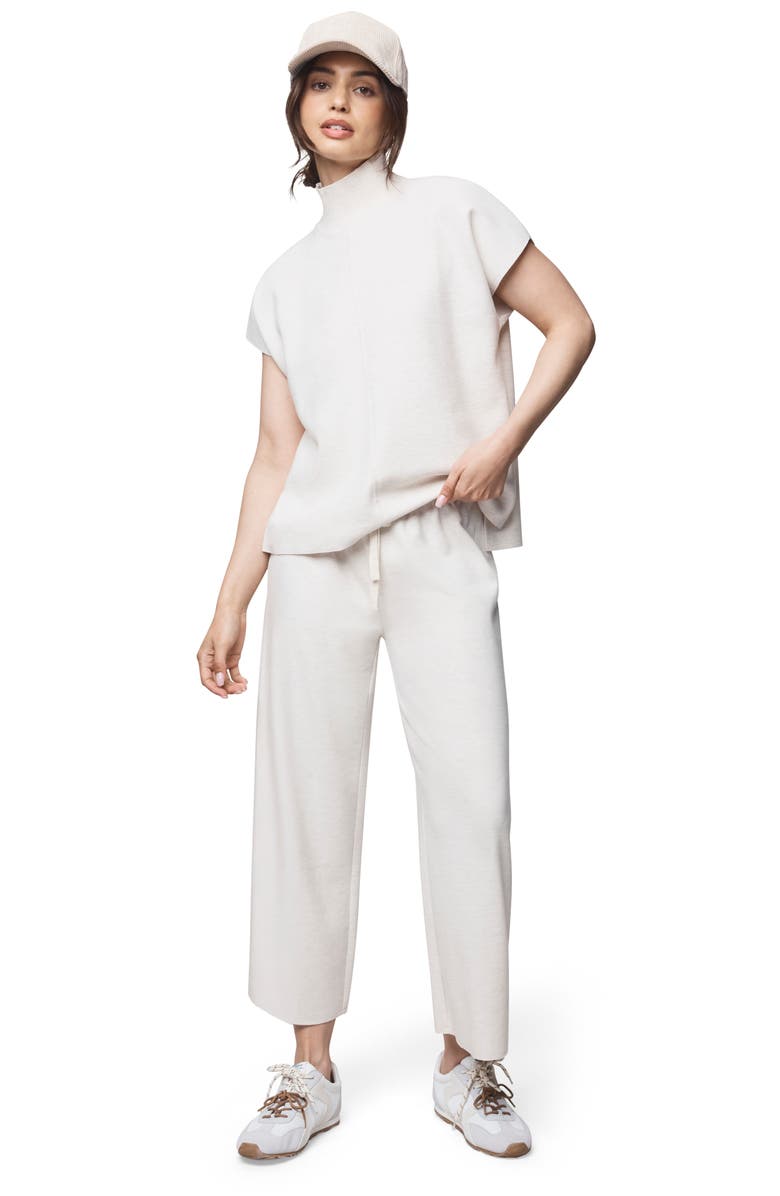 Splendid Winslow Mock Neck Pullover, Alternate, color, Pale Oak Heather