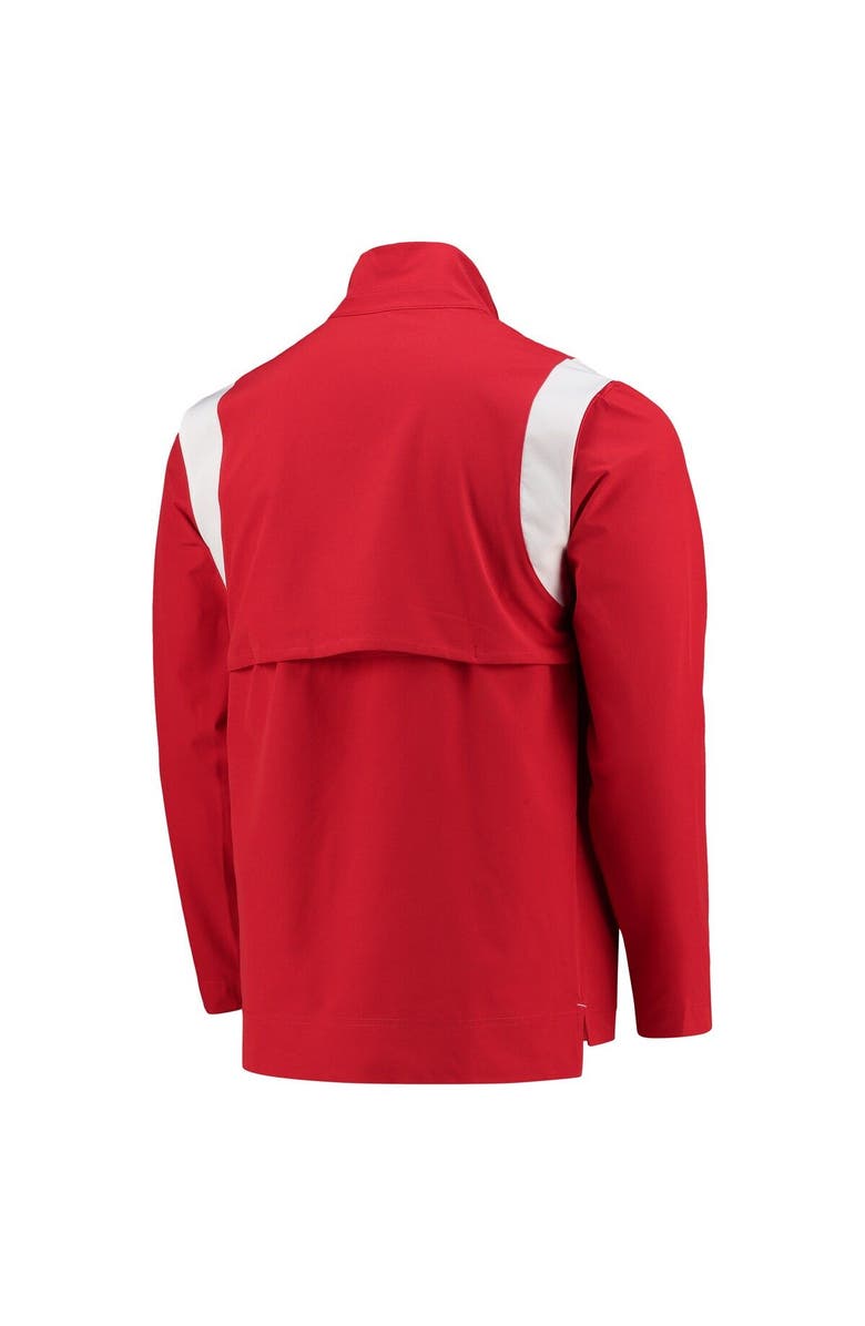 Nike Men's Nike Red Team USA On-Field Quarter-Zip Jacket, Alternate, color, Red
