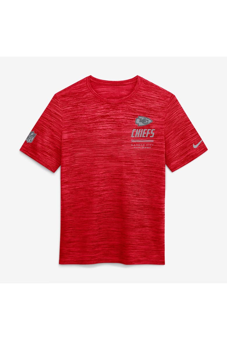 Men's Nike Red Kansas City Chiefs Big & Tall Sideline Velocity Dri-FIT T-Shirt, Main, color, Red