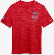 Nike Men's Nike Red Kansas City Chiefs Big & Tall Sideline Velocity Dri-FIT T-Shirt