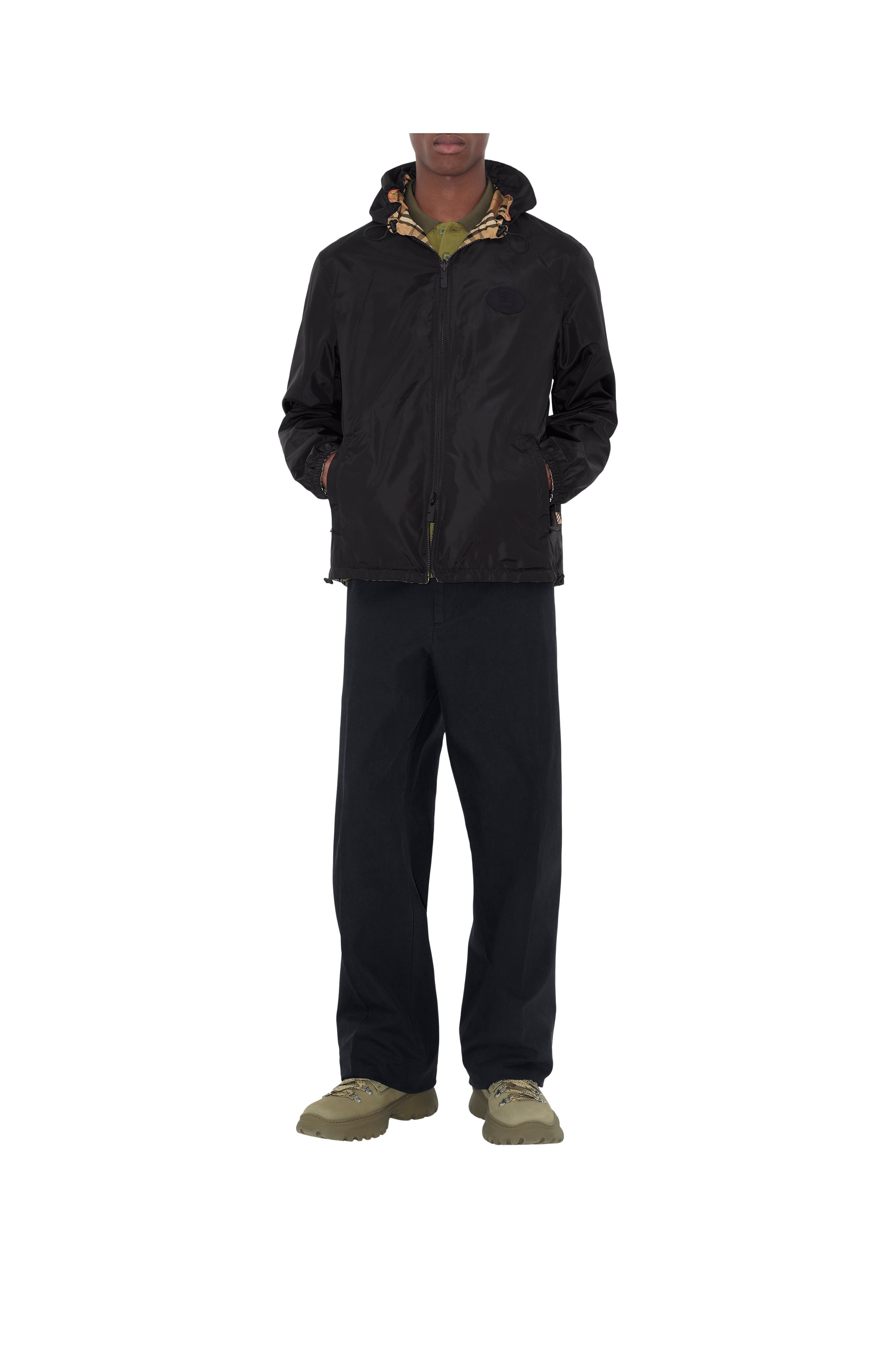 Reversible Check Hooded Jacket - image 2
