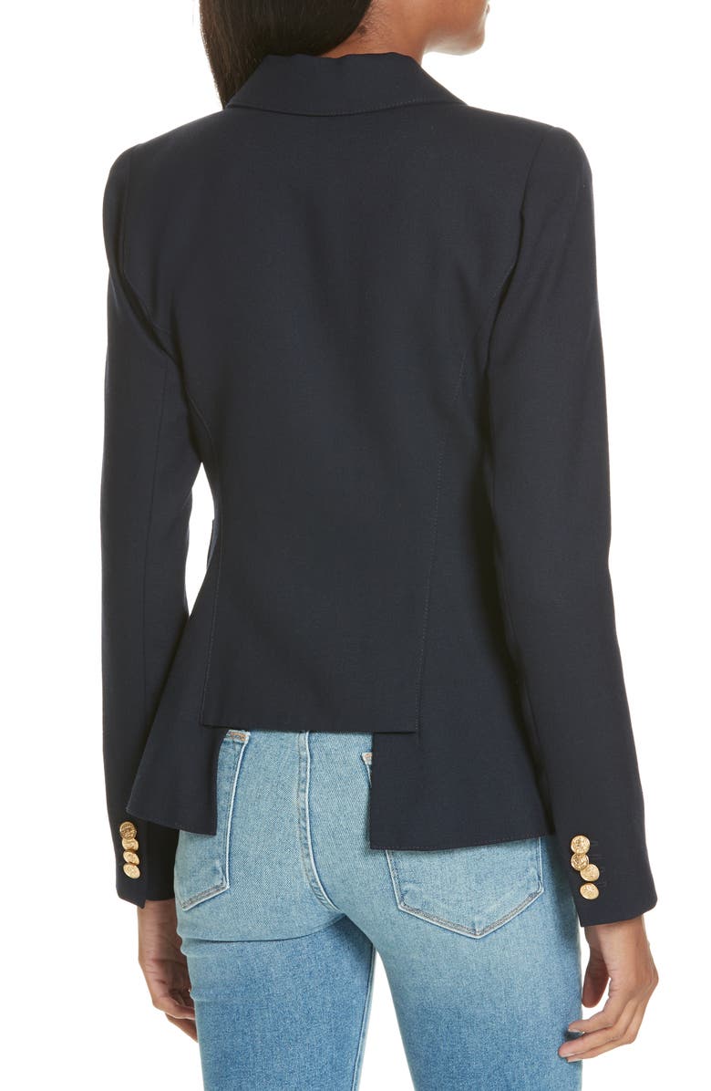 Smythe Classic Duchess Blazer, Alternate, color, Navy