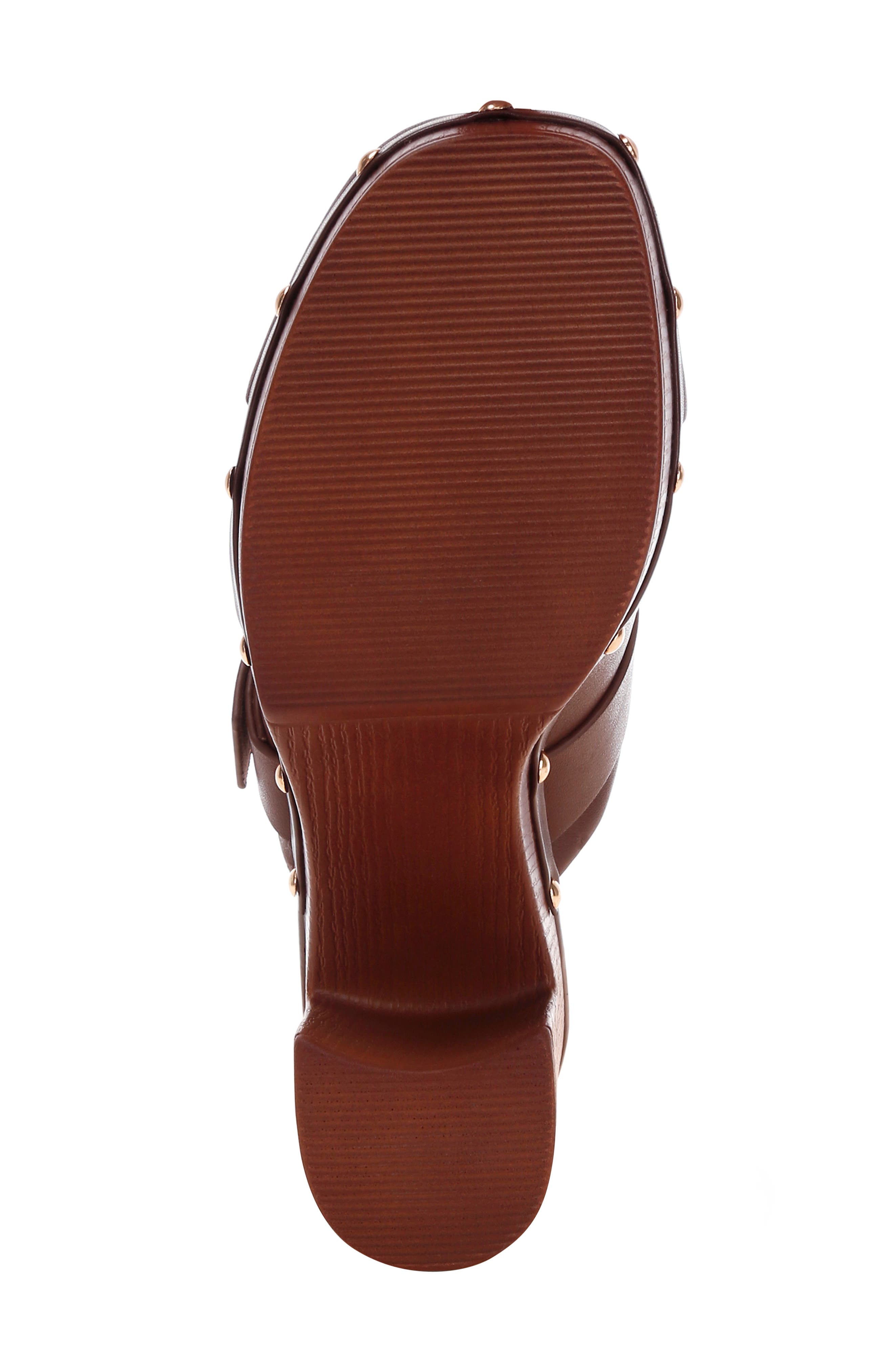 Octave Stud Mule, Alternate, color, BROWN