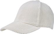 Bruno Magli Wide Wale Corduroy Baseball Cap