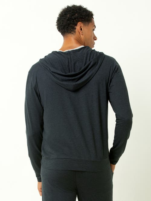 Single Stitch Everyday Full Zip Hoodie In Blue