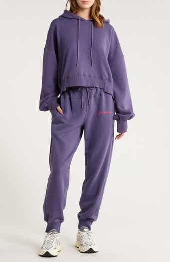 Free People FP Movement Undefeated Cotton Blend Hoodie & Jogger Set