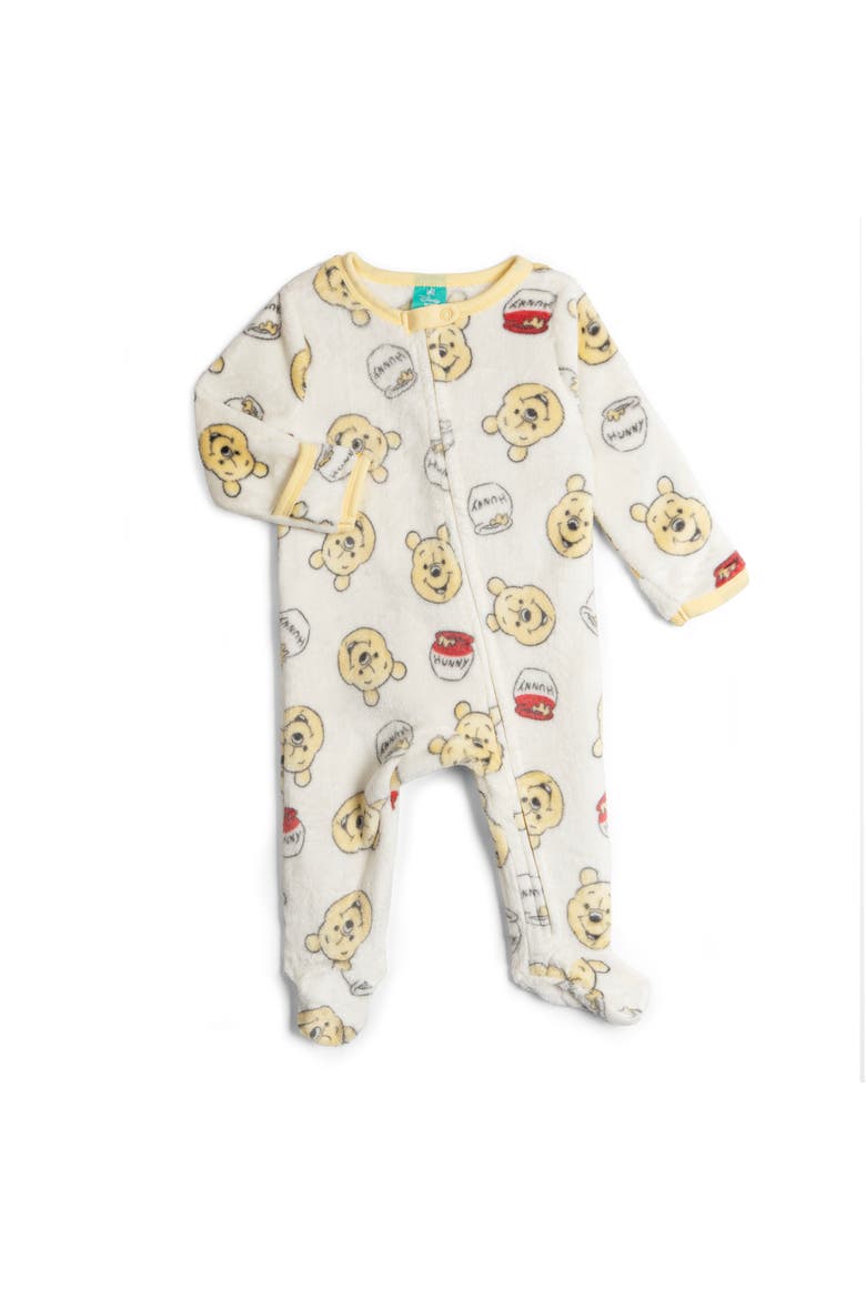 Winnie the Pooh Fleece Footed Sleep N' Play, Main, color, Tusk Winnie Pooh