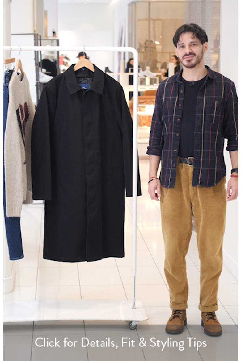 Joshua Hooded Raincoat video