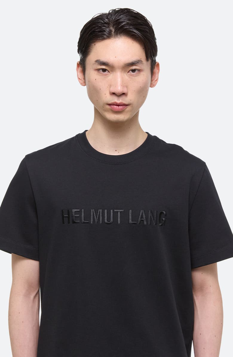 Helmut Lang Tonal Embroidered Logo T-Shirt, Alternate, color,