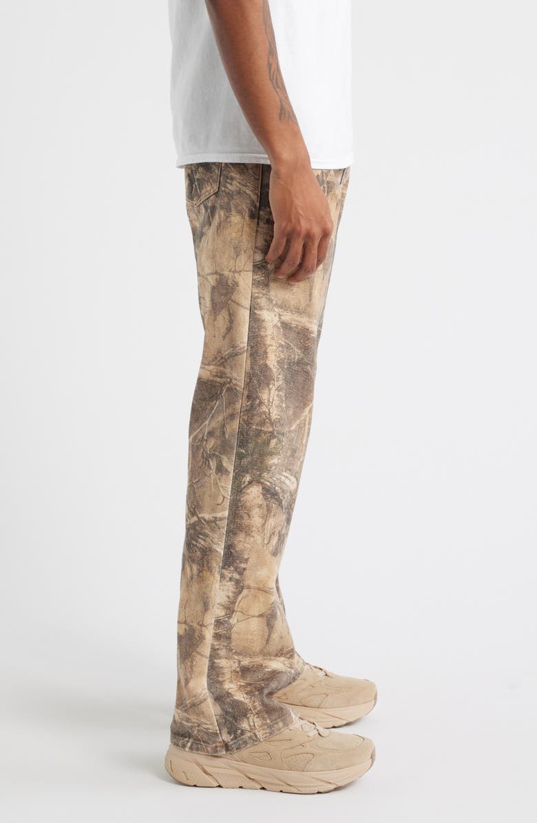 PLEASURES x Realtree Hendrix Flared Jeans, Alternate, color, Brown Tree
