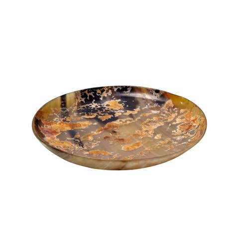 Horn Side Speckled Plate