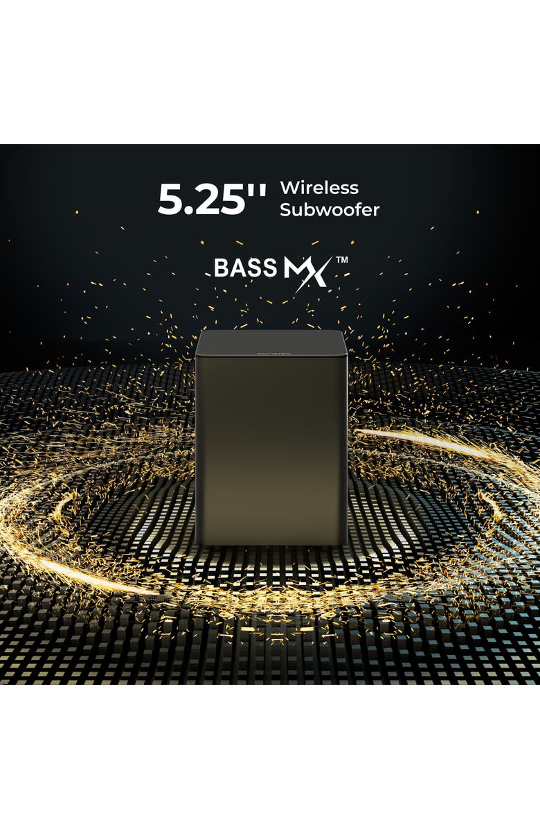 Ultimea Poseidon M4T 5.1 Dolby Atmos Sound Bar, Alternate, color, Black