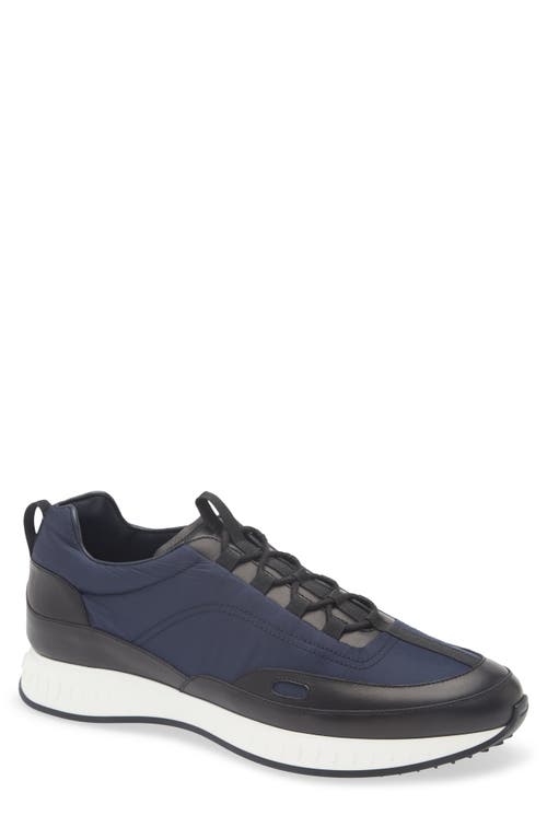 John Lobb Stylish Sneakers With Contrast Sole And Pull Tab In Animal Print