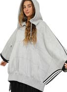 Belle & Bloom Living by the Ocean Oversized Striped Hoodie