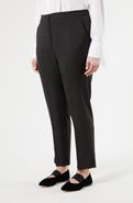 Marina Rinaldi Fascino Virgin Wool Tapered Trousers