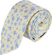 Trafalgar Daddy & Me Weldon Floral Silk Novelty Neckties
