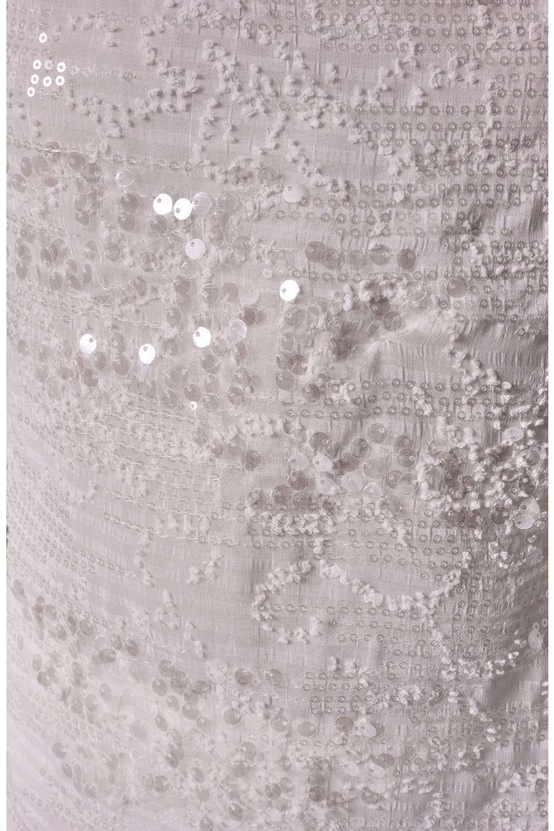 Sequin Sleeveless Top, Alternate, color, CREAM