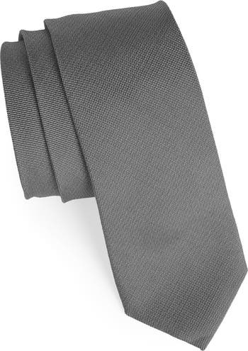 0401~solid color wool and silk tie main image 0