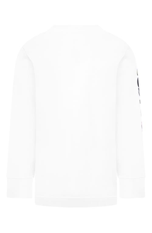 Nike Kids' Express Yourself Long Sleeve Graphic T-shirt In White