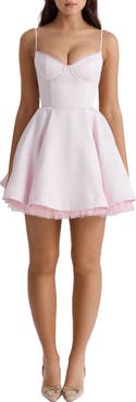 HOUSE OF CB Minimoiselle Fit & Flare Minidress