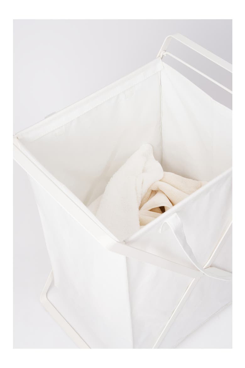 Laundry Hamper, Alternate, color, WHITE