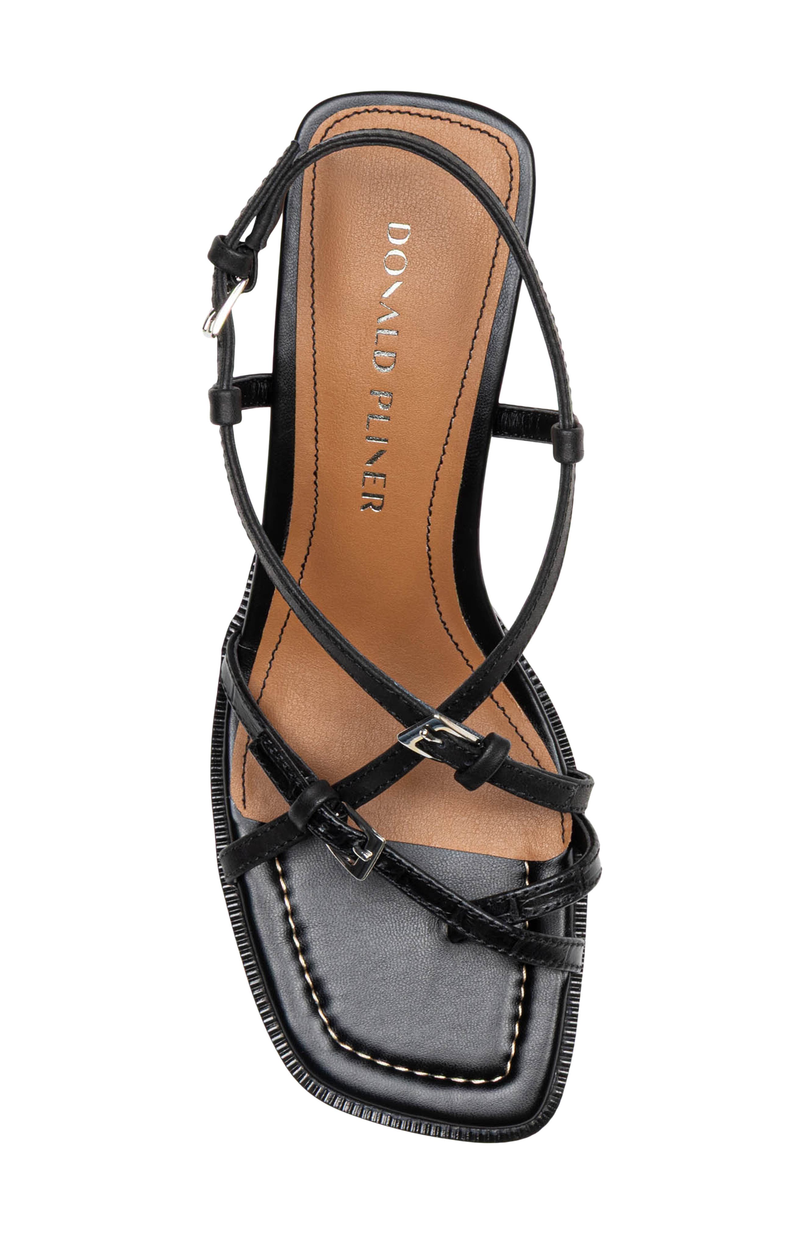 Donald Pliner Daffney Strappy Sandal, Alternate, color, Black