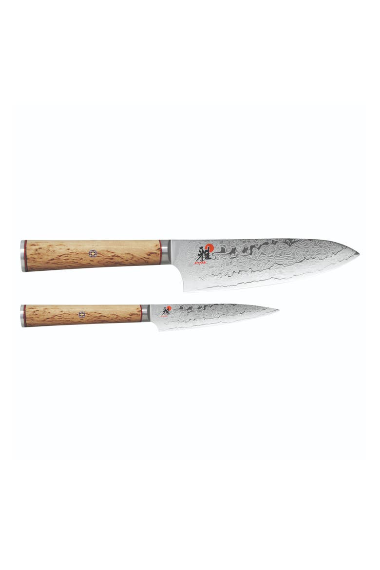 Birchwood SG2 2-Piece Knife Set, Main, color, STAINLESS STEEL