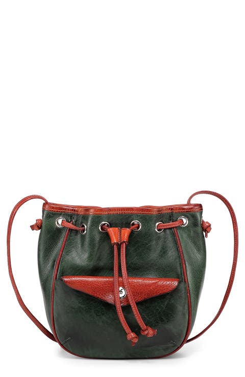 Snapper Crossbody Bucket Bag