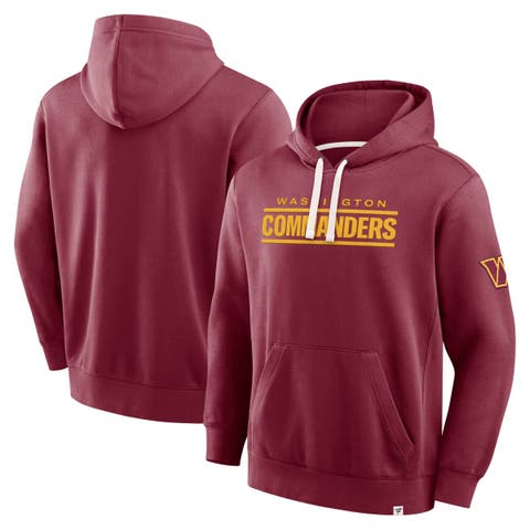 Men
s Fanatics Burgundy Washington Commanders New Horizons Heritage Pullover Hoodie