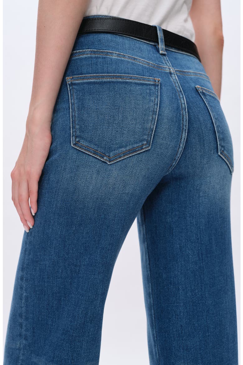 Straight Leg Jeans, Alternate, color, MEDIUM BLUE