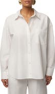 JLUXLABEL Leon Oversize Cotton Poplin Button-Up Shirt