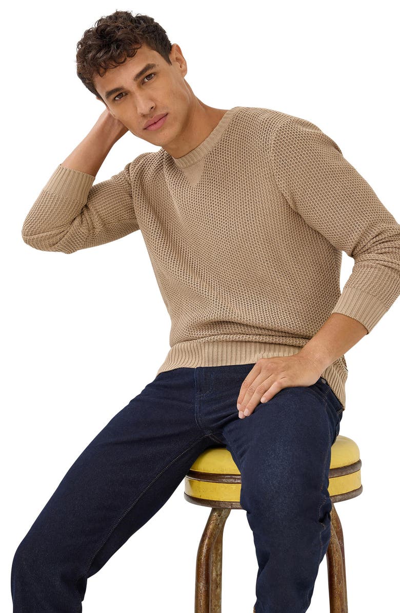 Wrangler Crewneck Sweater, Alternate, color, Timberwolf